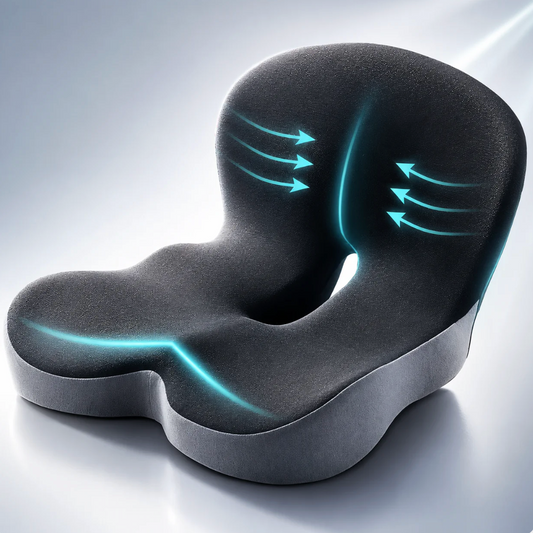 Memory Foam Seat Cushion for Spinal Support