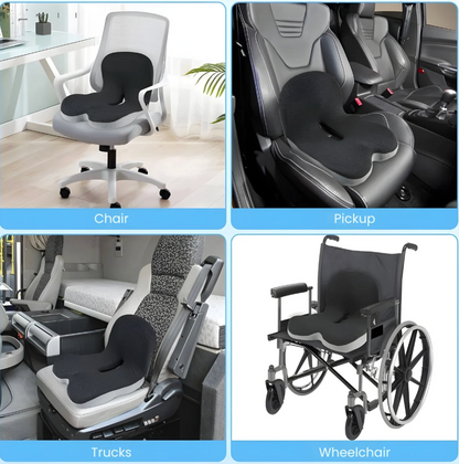 Memory Foam Seat Cushion for Spinal Support